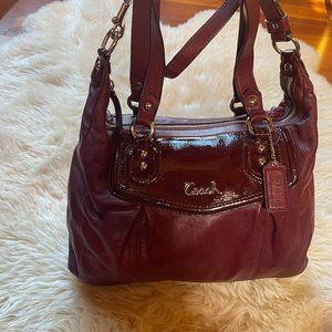 Coach Bag - Burgundy, Hand Bag or Shoulder Bag